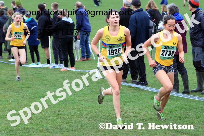 Senior Womens 2026 UK CAU Inter Counties Cross Country, Wollaton Park, Nottingham. Photo: David T. Hewitson/Sports for All Pics